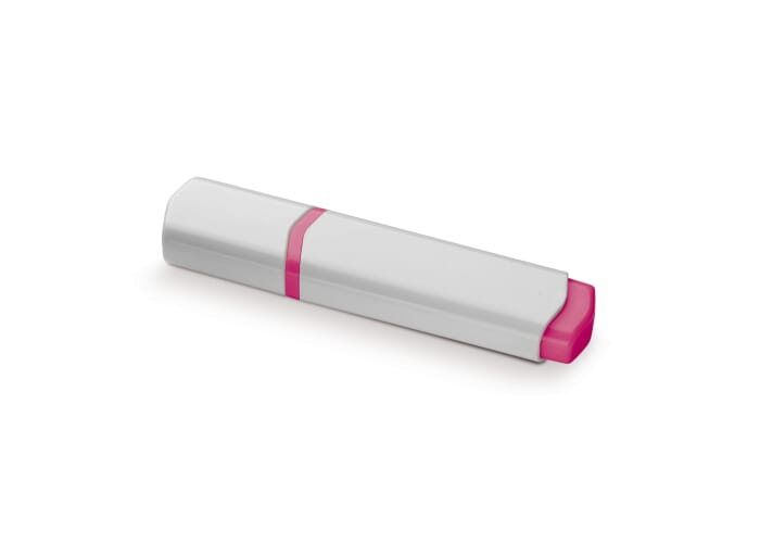 Surligneur publicitaire 110 MM Blanc et Rose